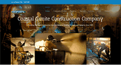 Desktop Screenshot of coastalgunite.com